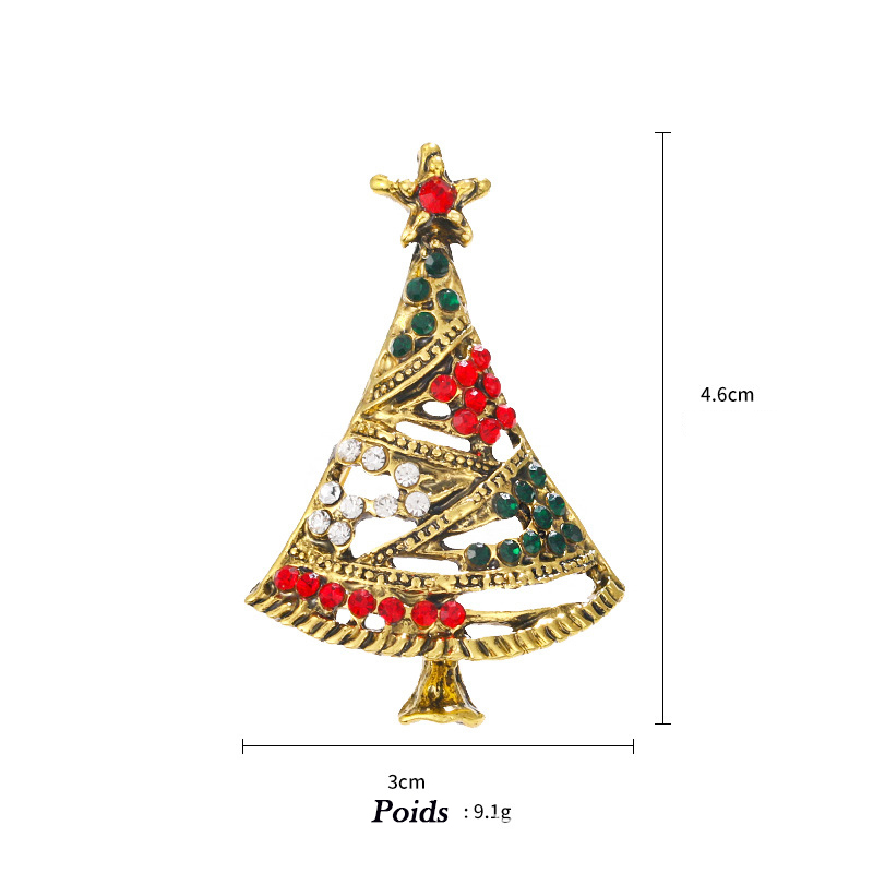 Broche "Sapin de Noël étincelant" – Image 2