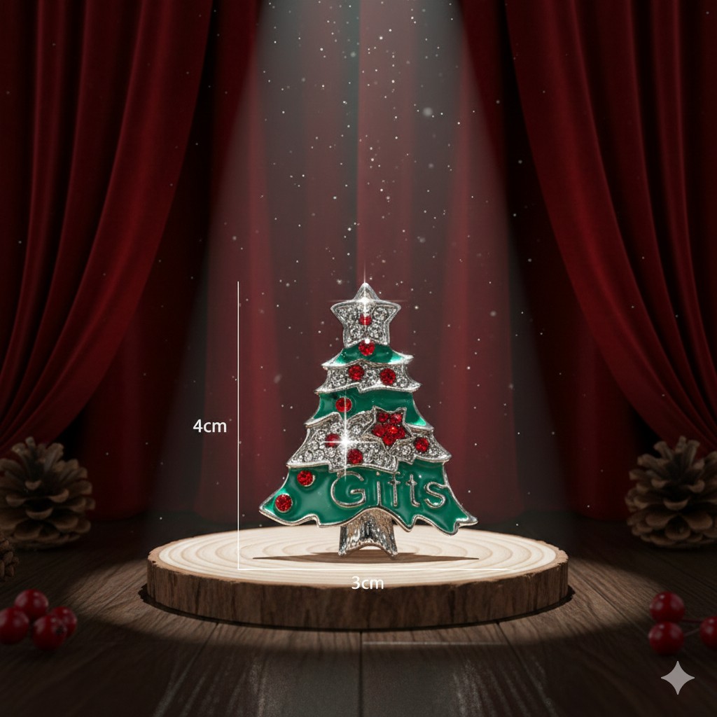Broche "Sapin de Noël 'Gifts"