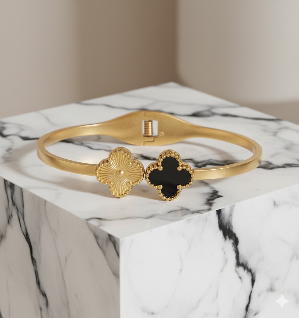 Bracelet "Trèfle Élégance"