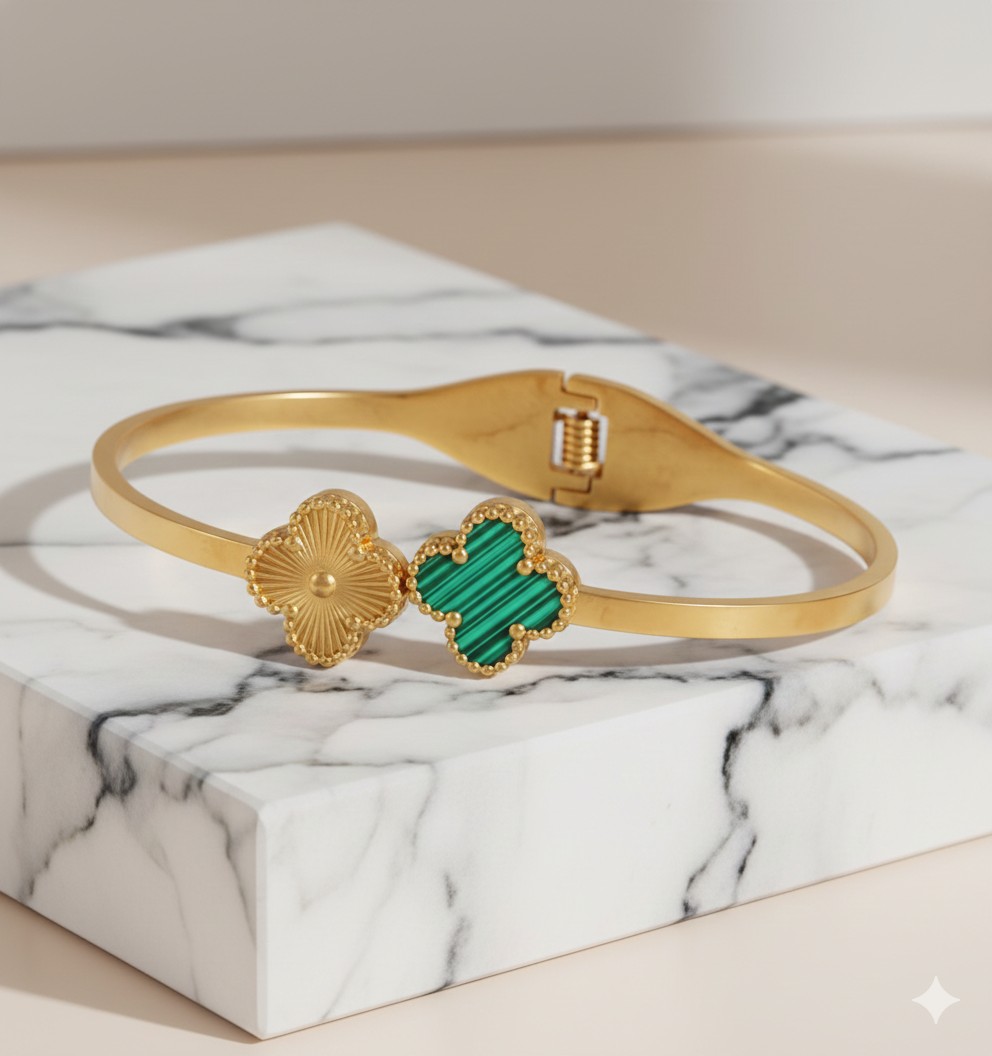 Bracelet "Trèfle Éclat"
