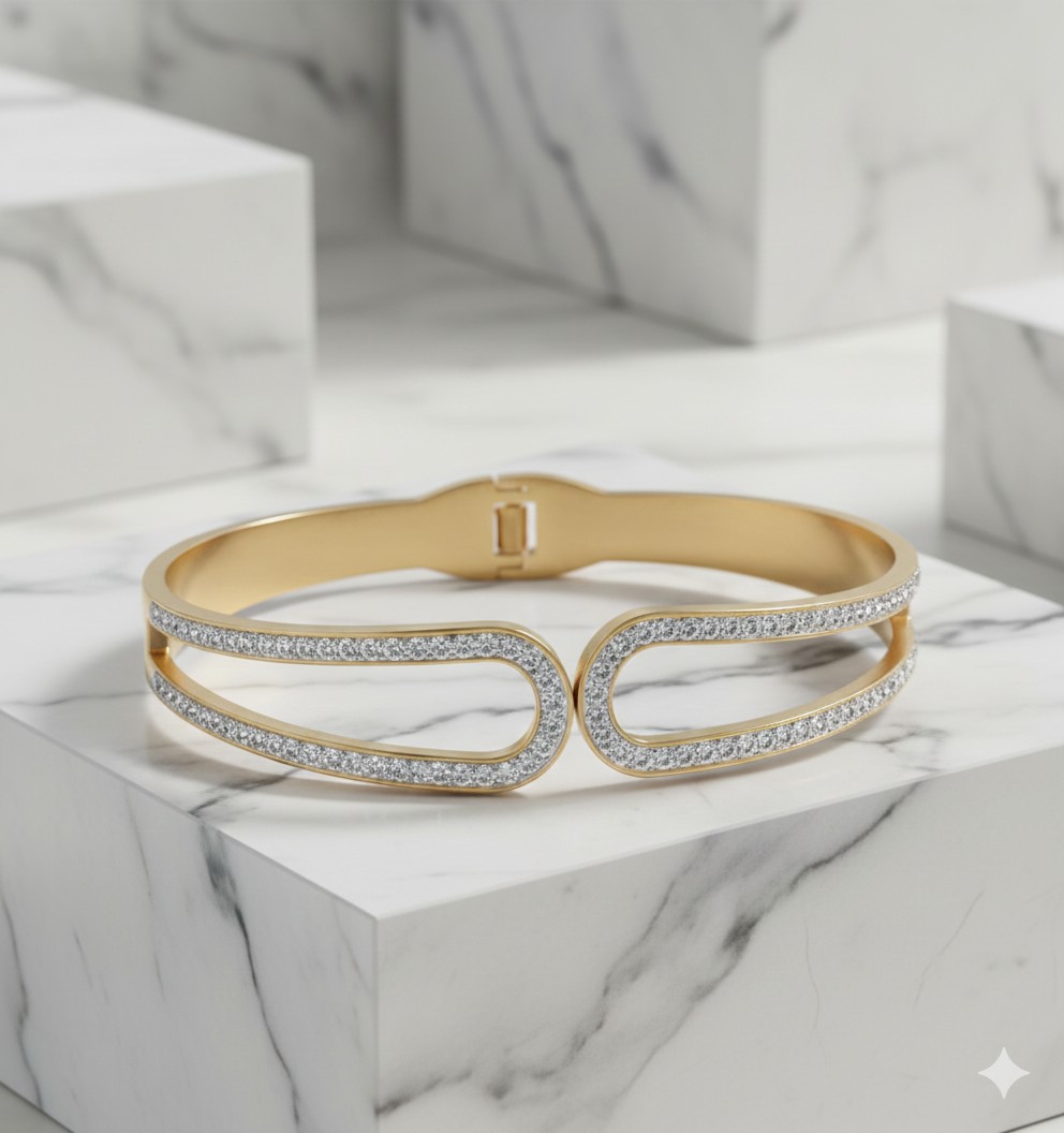 Bracelet "Lumière Entrelacée"