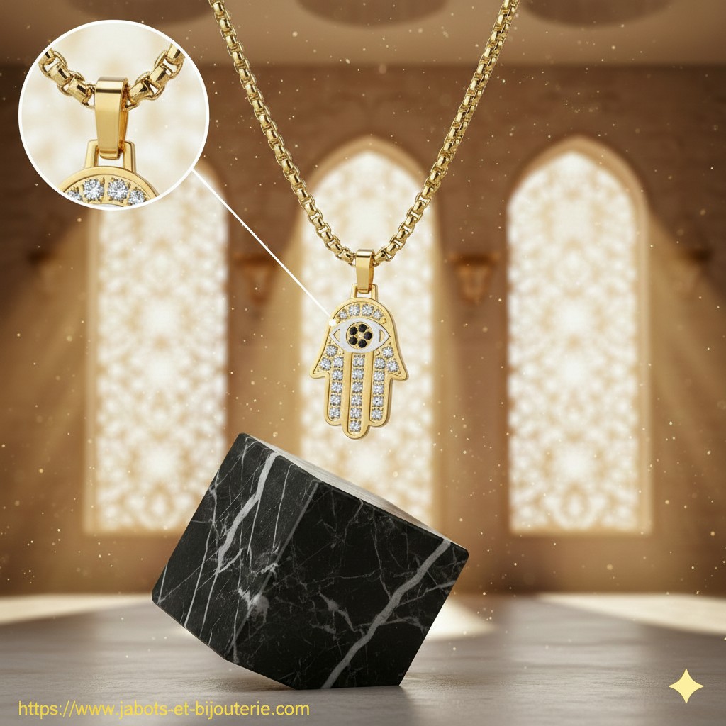 Collier "Hamsa Lumière"