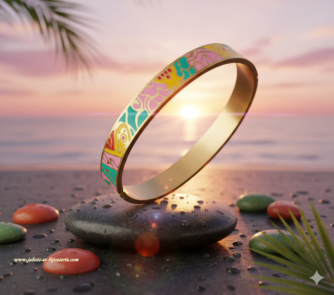 Bracelet LYRA "Rêve Tropical" - Éclat de Couleurs et Vitalité Estivale