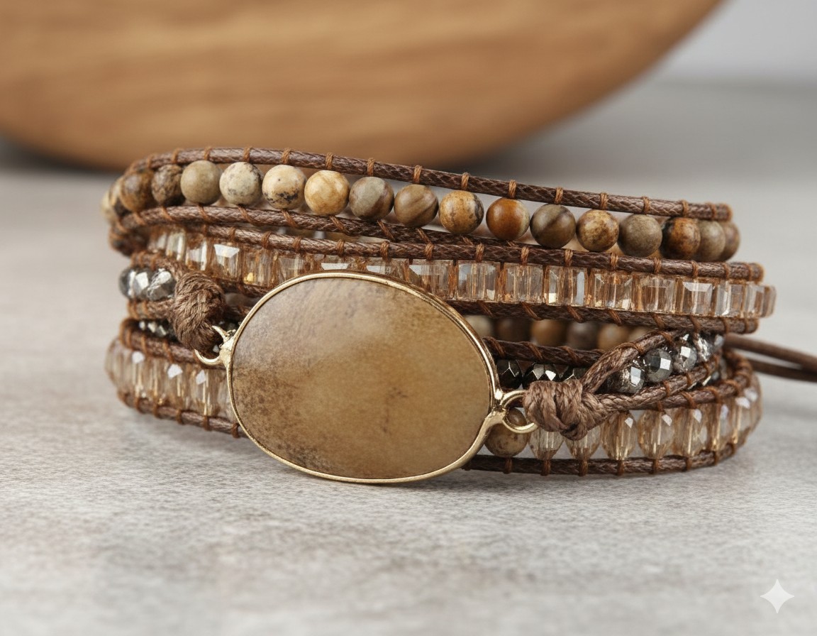 Bracelet "Racines Dorées" – Ancrage & Vitalité