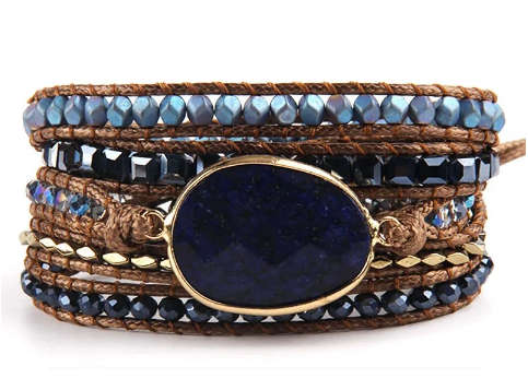 Bracelet "Nuit Étoilée" – Protection & Élégance Mystérieuse – Image 2