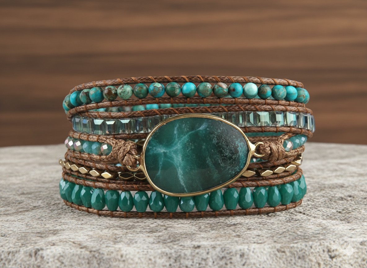 Bracelet "Océan Apaisant" – Harmonie & Sérénité
