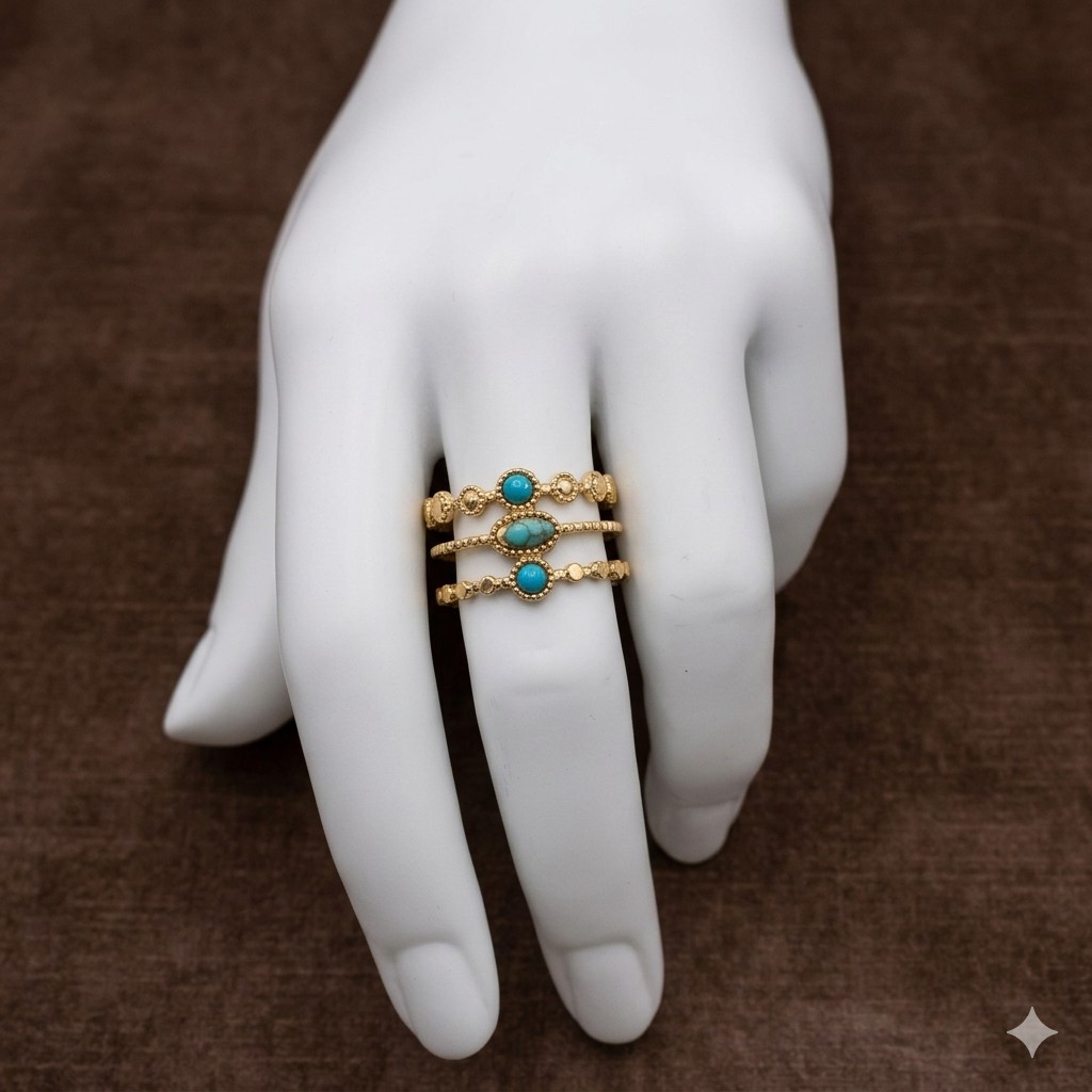 Bracelet LYRA "Éclat de Turquoise" – Image 2