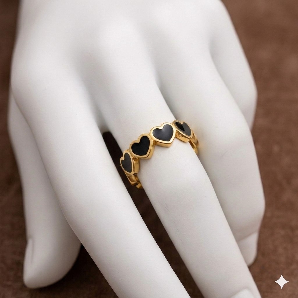 Bague LYRA "Passion Noire" – Image 2