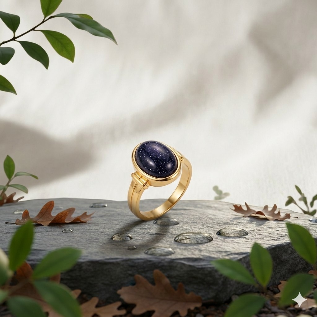 Bague LYRA "Nuit Étoilée"