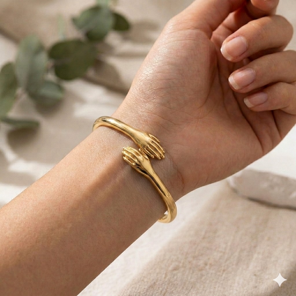 Bracelet LYRA "Serpent Tête de Dragon Doré"