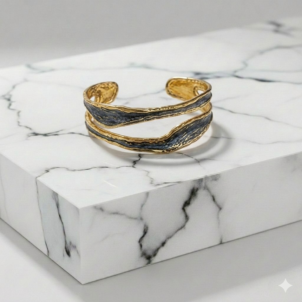 Bracelet LYRA "Éclat Nocturne" – Image 2